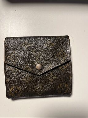 Louis Vuitton Monogram Envelope Wallet in Brown and Tan
